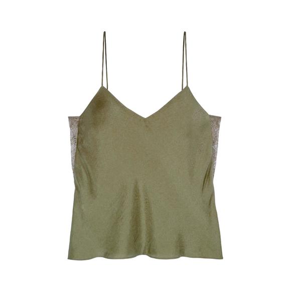 NEW BA&SH clarisse top in kaki - Picture 4 of 4